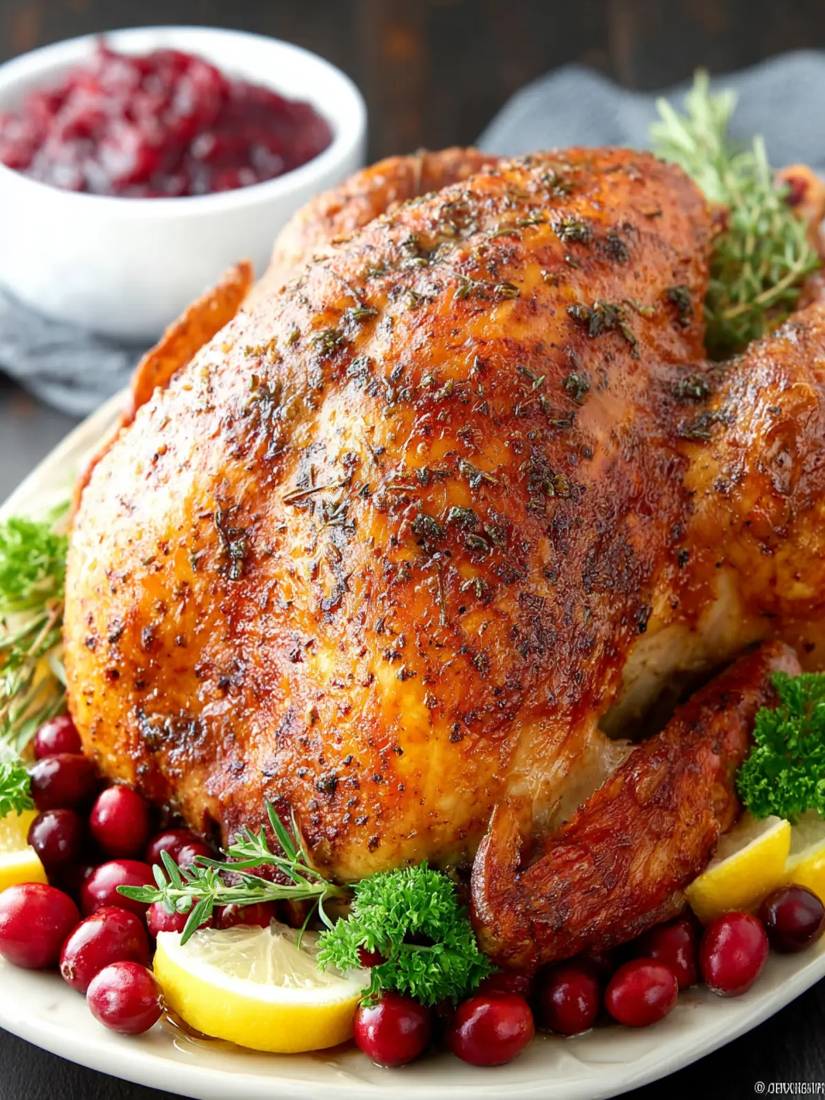 Oven Roasted Turkey Recipe First Image