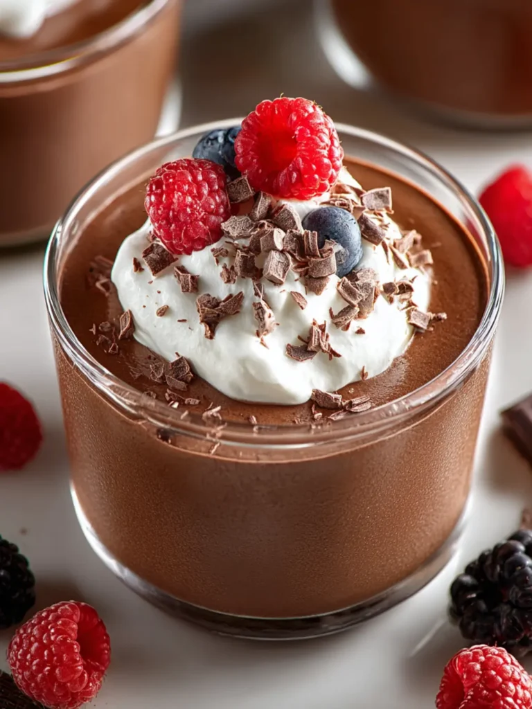 Irresistible Cottage Cheese Chocolate Mousse Recipe First Image