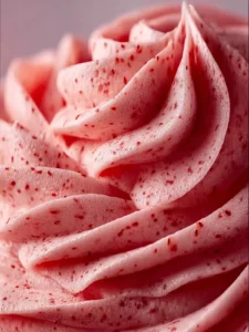Strawberry Buttercream Icing Recipe First Image