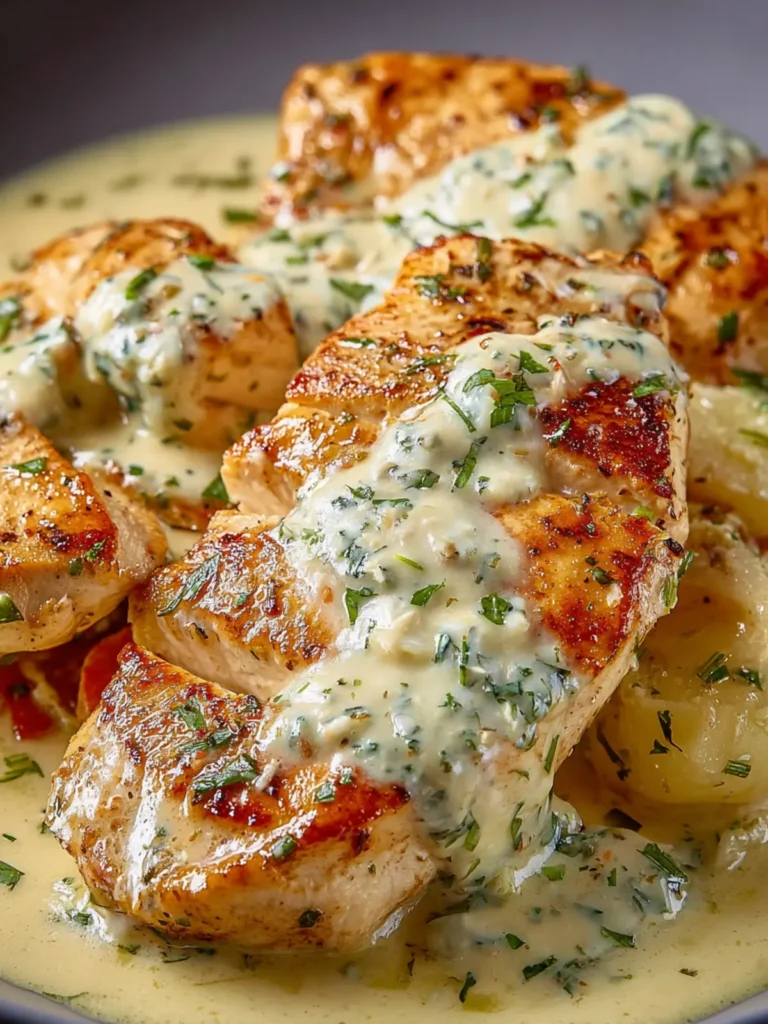 Irresistible Creamy Garlic Chicken Recipe You’ll Love First Image