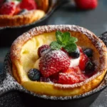 Mini Dutch Baby Pancakes First Image