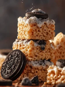 Rice Krispie Treats with Oreos: Discover the Perfect Recipe! First Image