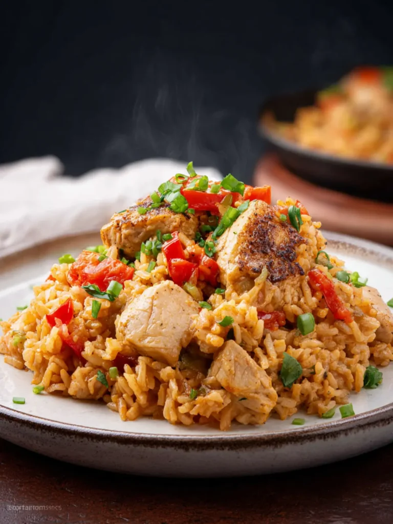Cajun Chicken and Rice First Image