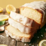 High Altitude Lemon Loaf Cake (Iced Lemon Bread) First Image