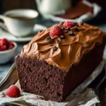 Tea Time Chocolate Loaf Cake With A Coffee Frosting: An Incredible Ultimate Recipe First Image