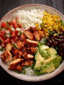 chicken burrito bowl for one First Image