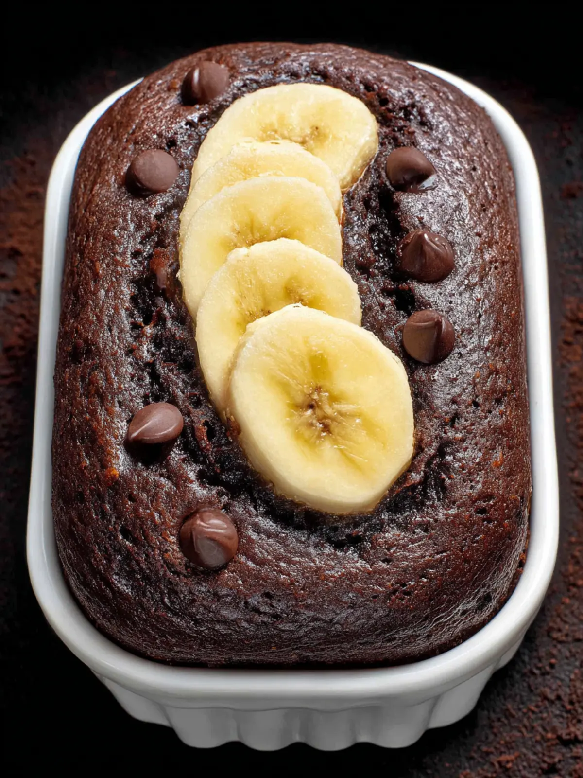 Chocolate Banana Bread for One: Indulge in a Cozy Treat