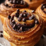 chocolate chip cruffins First Image